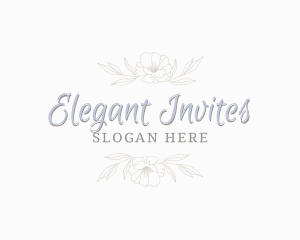 Premium Elegant Script logo