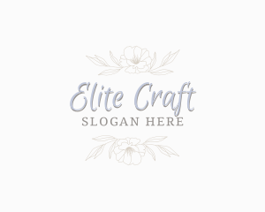 Premium Elegant Script logo design