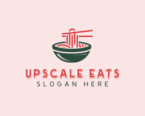 Asian Noodles Dining logo design