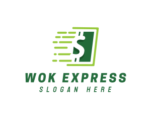 Fast Dollar Money Express logo design