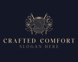 Floral Crochet Handicraft  logo