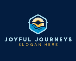 Airplane Travel Vacation logo
