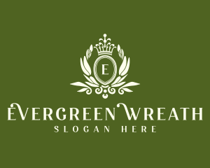 Elegant Regal Wreath logo design