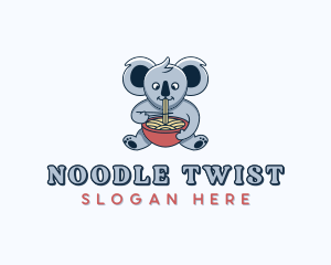 Koala Noodle Bowl  logo design