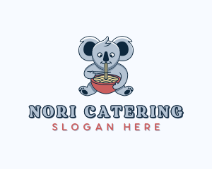 Koala Noodle Bowl  logo design