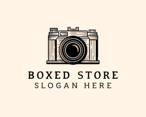 Retro Camera Photography logo design