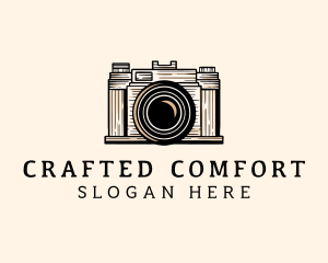 Retro Camera Photography logo design