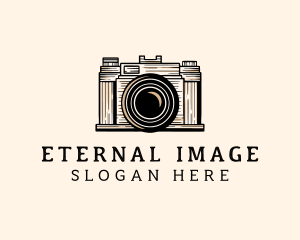 Retro Camera Photography logo design