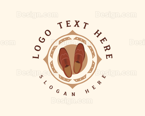 Fashion Shoe Loafer Logo