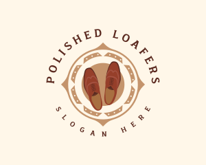 Fashion Shoe Loafer logo design