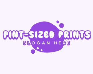 Cute Bubbly Candy logo