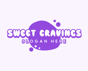 Cute Bubbly Candy logo design