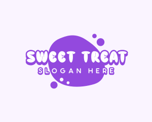 Cute Bubbly Candy logo design