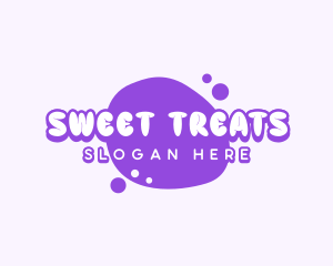 Cute Bubbly Candy logo