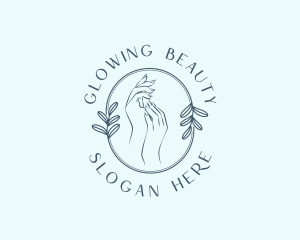 Botanical Skincare Dermatology logo design