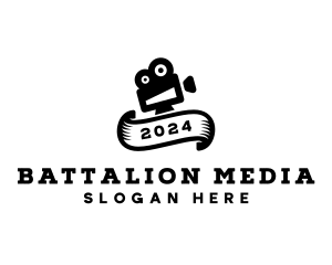 Media Film Camera  logo design