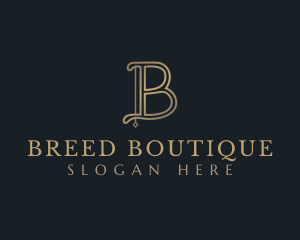 Luxury Beauty Boutique logo design