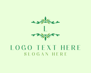 Leaf Natural Ornament  logo
