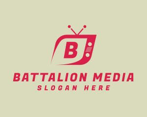 Television Media Entertainment Show logo design