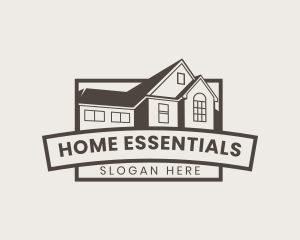 Roof Home Improvement logo design