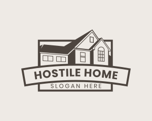 Roof Home Improvement logo design