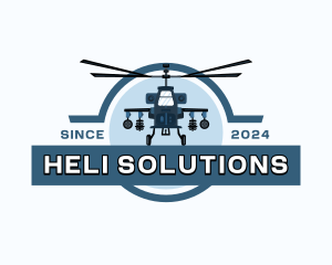 Army Helicopter Chopper logo