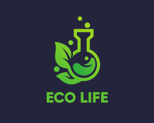 Natural Eco Laboratory logo design