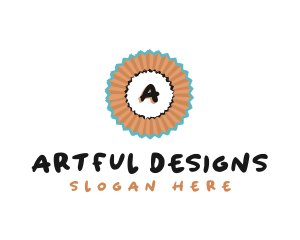 Art Pencil Shaving logo design