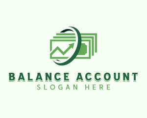 Accounting Money Currency logo design