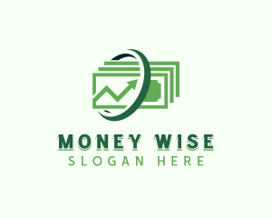 Accounting Money Currency logo design