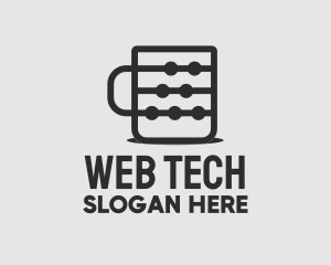 Coffee Tech Cup logo design