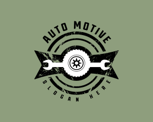 Auto Wheel Wrench logo design