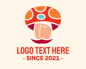 Colorful Spotted Mushroom logo