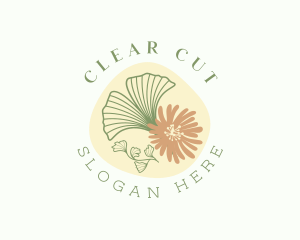 Floral Leaf Garden logo design