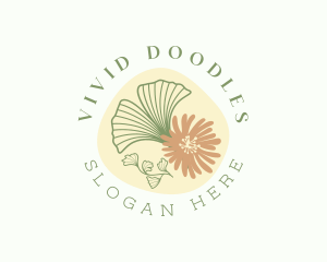 Floral Leaf Garden logo design