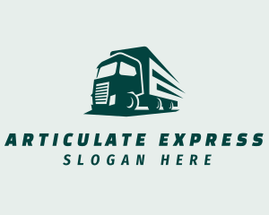 Express Truck Delivery logo design