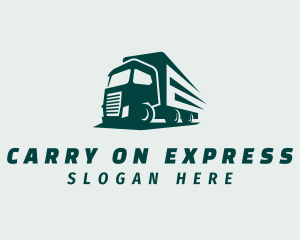 Express Truck Delivery logo design