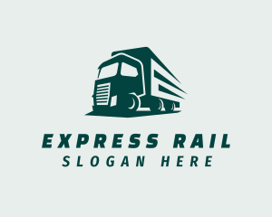 Express Truck Delivery logo design