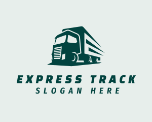 Express Truck Delivery logo design