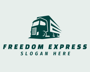 Express Truck Delivery logo design