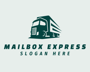 Express Truck Delivery logo design