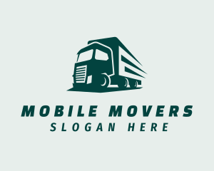 Express Truck Delivery logo design