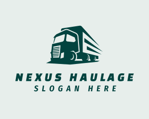 Express Truck Delivery logo design