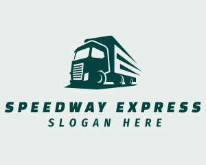 Express Truck Delivery logo design