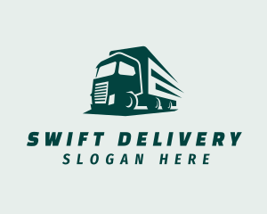 Express Truck Delivery logo design