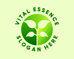 Vegetarian Sprout Gardening Logo