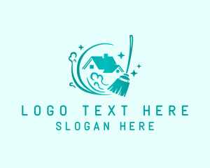 Residential House Cleaning logo