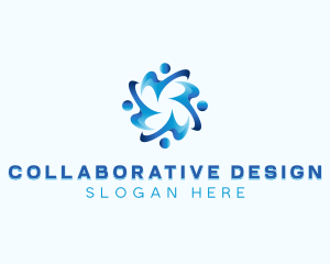 Cooperative People Teamwork logo