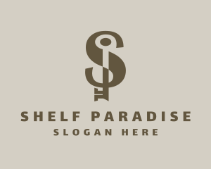 Luxury Elegant Hotel Key logo design