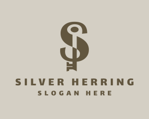 Luxury Elegant Hotel Key logo design